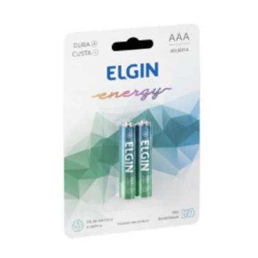 Imagem de Pilha Palito Alcalina Elgin Aaa Lr03 Blister - A.R Variedades MT