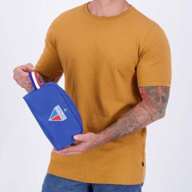 Imagem de Necessaire Fortaleza Nylon Azul e Vermelho - Jc Bandeiras, Único