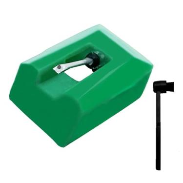 Imagem de Caneta de substituição ATN95E, para toca-discos Audio-Technica AT LP120, compatível com a caneta Stylus Audio Technica AT95E, inclui escova Phono, 3 anos de garantia. Não aplicável a LP120X-USB.