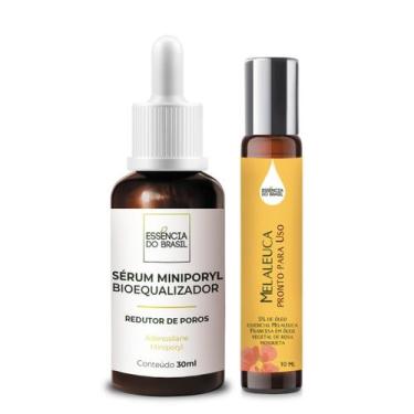 Imagem de Kit Oleosidade: Sérum Miniporyl + Óleo Melaleuca - Essência Do Brasil