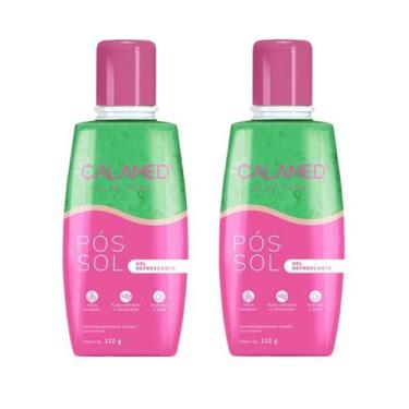 Imagem de Kit Pós-Sol Calamed Gel Aloe Vera Com 2Un De 120g Cada - CIMED