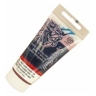 Imagem de Tinta Para Xilogravura Base Água Speedball Vermelha 37ml, 3401