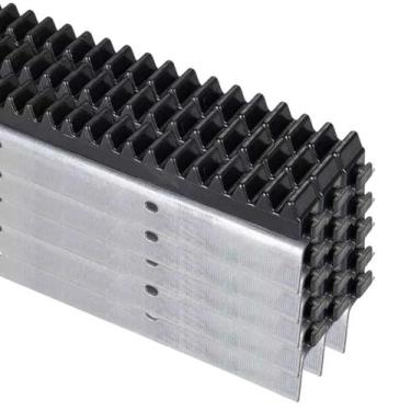 Imagem de Fardo De 15 Cremalheiras Residencial Deslizante Barra De 1M Portão Aut