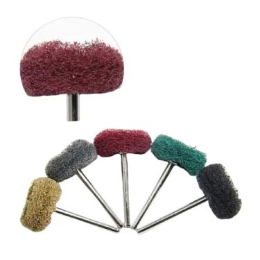 Imagem de 20 peças Broca Escova Abrasiva 2,35/3mm Haste Pano Polimento Roda Jóias Espelho Polimento Almofada Para Moedor Acessórios de Ferramentas Elétricas,mistura 2,35mm Haste,10PCS