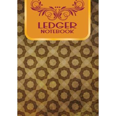 Imagem de Ledger Notebook: Tracking Income & Expend Journal for Personal or Small Business, Basic 2 Columns Accounting Ledger.