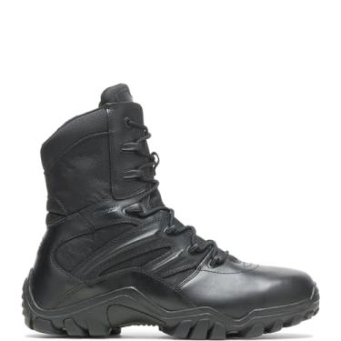 Imagem de Bates Bota masculina Delta Side-Zip 20 cm uniforme, Preto, 47