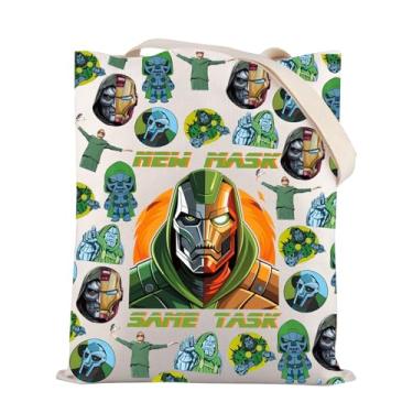 Imagem de Zuo Bao Doctor Doom Sacola Tony Fans Presente Nova Máscara Mesma Tarefa Presente Amante de Super-Heróis Americanos, Máscara nova