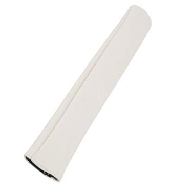 Imagem de Alinhamento Stick Head Capta, Suporte de Couro Respirável para Prática Compacta Leve, Criada a Partir de Excelente Couro (Branco)