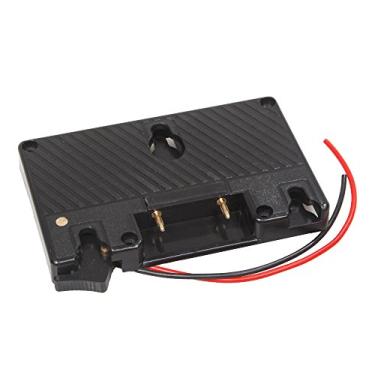 Imagem de Andoer — Placa adaptadora de bateria de montagem dourada para câmera Panasonic Power B-Tap Anton Bauer