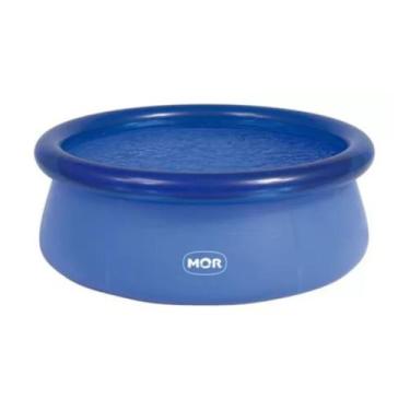 Imagem de Piscina Inflável Redonda 1400L Mor 4 Pessoas Com Kit Reparo, UN, DIVER