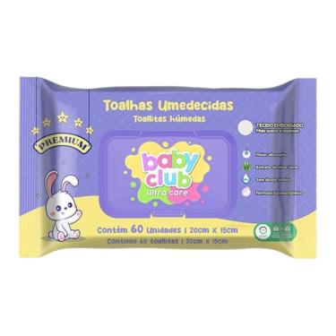 Imagem de Baby Club Toalhas Umedecidas Premium 60 Folhas