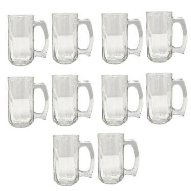 Imagem de Caneca de Chopp de Vidro Sub Zero 350ml - Belovidro