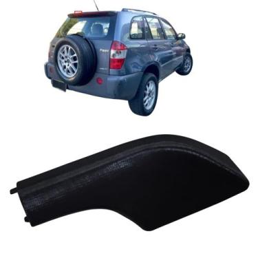 Imagem de Tampa Capa Moldura Acabamento Rack Teto Traseiro Esquerdo Tiggo 2009 2