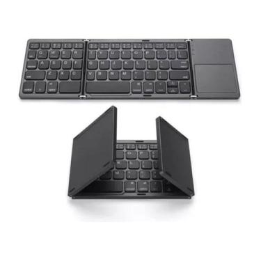 Imagem de Teclado Dobrável Com Touchpad Para Tablet Galaxy A9 8.7 - BDNET