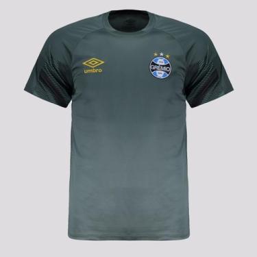 Imagem de Camisa Umbro Grêmio Goleiro 2025 Verde e Preta, P