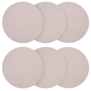 Imagem de Conjunto 6 Peças Jogo Americano Mesa Posta Sousplat Escaleno - Mimo St