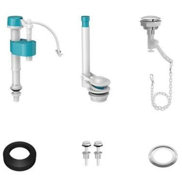 Imagem de Kit Universal Simples Acionamento para Caixa Acoplada - 1100.SI.54.01 