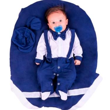 Imagem de Kit Saída de Maternidade Suspensorio Menino Heitor 4 Peças - Pandora B