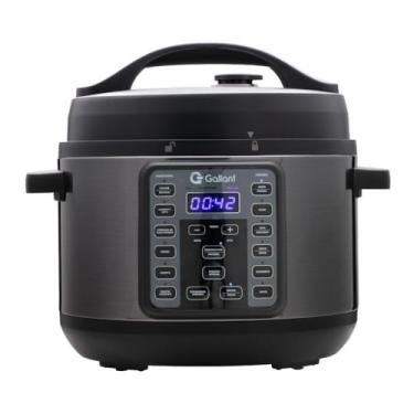 Imagem de Panela de Pressão Elétrica Digital Gallant 4L GPP04 15 Funções Clique E Pronto Titanium 1000w 220v