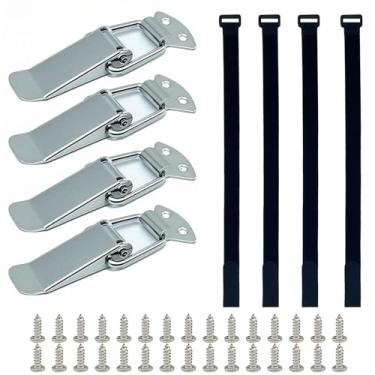 Imagem de Conectores seccionais de sofá, mantêm o sofá secional juntos, grampos modulares, ganchos de sofá secionais para manter no lugar, conectores de móveis