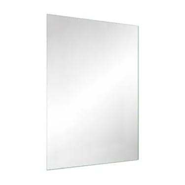 Imagem de Espelho Retangular 40x20cm de Parede Decorativo para Banheiro com fita dupla face