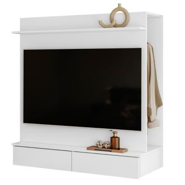 Imagem de Closet com Painel Wave 108cm 2 Gavetas e Cabideiro