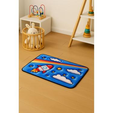 Imagem de Tapete Infantil Emborrachado E Antiderrapante 38x58cm - Espaço