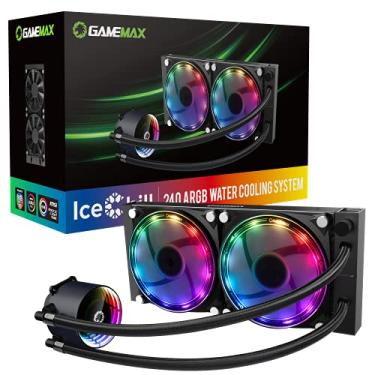 Imagem de Water Cooler Argb 2 Fan +contr Remoto Ice Chill 240 Gamemax