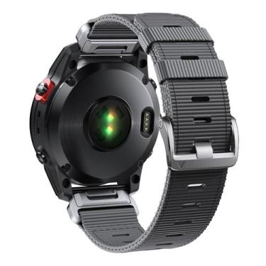 Imagem de Pulseira de relógio EKINGEEK Nylon QuickFit 22mm para Garmin Fenix 8/E