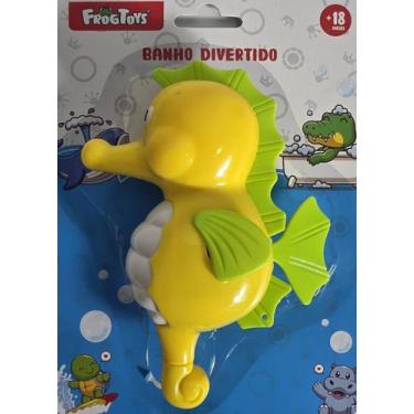 Imagem de Brinquedo de Banho Divertido Cavalo-Marinho - Frog Toys, Cavalo marinh