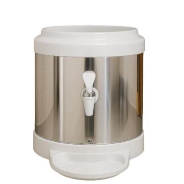 Imagem de Suporte P/ Galão De Água Inox Cuba De Barro Acquamar, Branco