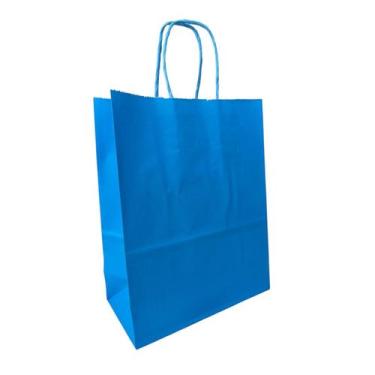 Imagem de Sacola de Papel Colorida Azul Royal P 164x210mm Scrity 10 und