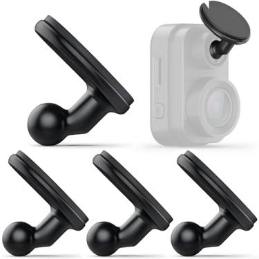 Imagem de 4 peças de suportes adesivos de perfil baixo – Compatível com Garmin Dash Cam Mini 2 Mini 3, 45/46/47/55/56/57/65W/66W/67W/X110/X210/X310/Tandem/Speak/Speak Plus