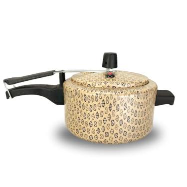 Imagem de Panela De Pressão 2,5 Litros Teflon Antiaderente(Marfim Rosé)