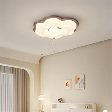 Imagem de OUFULA Nórdico Moderno Quarto Infantil Lâmpada De Teto LED Moda Criativo Balão Quarto Da Menina Estudo Jardim De Infância Decoração Luz (Estilo 18)