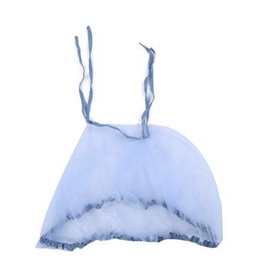 Imagem de Novo carrinho de bebê de malha super densa anti-rede para proteção de verão (azul)