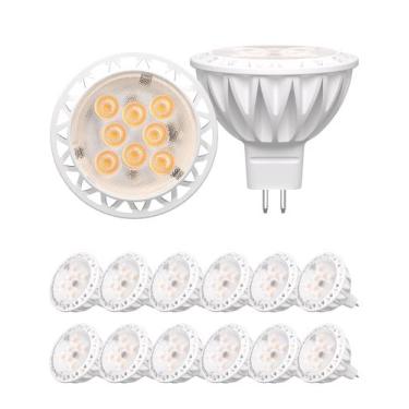 Imagem de Lâmpadas LED GOHDLAMP MR16 5W (pacote com 12) 2700K 12V