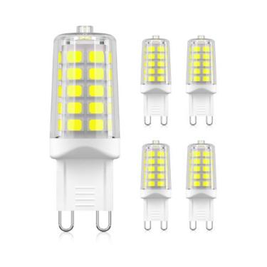Imagem de Lâmpada LED GOHDLAMP G9 4W 450lm 6000K, não regulável, pacote com 5