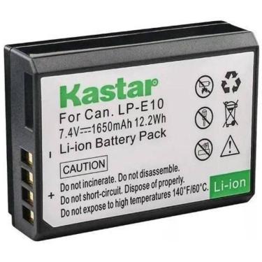 Imagem de Bateria De Alta Capacidade Kastar Lp-E10 1650Mah Para Canon
