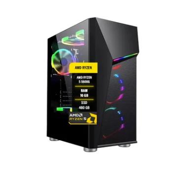 Imagem de PC Gamer AMD Ryzen 5, 5600g 16GB RAM DDR4, SSD 480GB