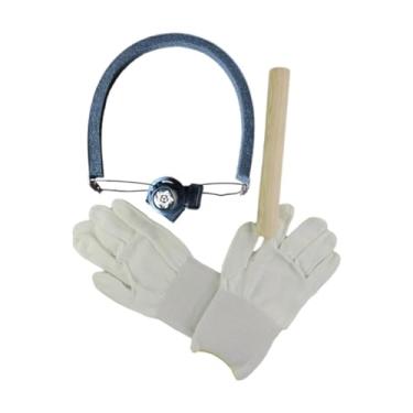 Imagem de rockible Conjunto de ferramentas de corte de borracha para tênis de mesa, ajuste de curvatura com rolo de madeira