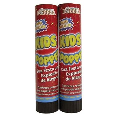 Imagem de Lançador de Confete Kids Mola com 02 Popper Grande/21cm