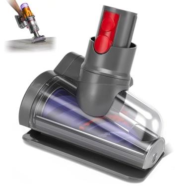 Imagem de Mini cabeça de escova motorizada compatível com Dyson Digital Slim/V12 Detect Slim aspirador de pó sem fio, acessório portátil para sofá a vácuo cabeça de substituição antiembaraço, adequada para