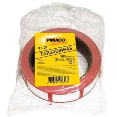 Imagem de Etiqueta para Preco RT-2 Grande 25X40MM RL C/20M - Pimaco