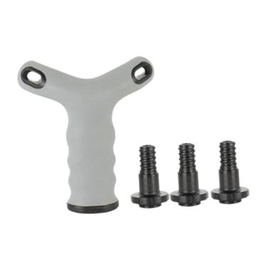 Imagem de Generic Alça de halteres transforma seus halteres em kettlebells, equipamentos de ginástica, musculação, treinamento de força em casa, equipamentos de treino, Cinza