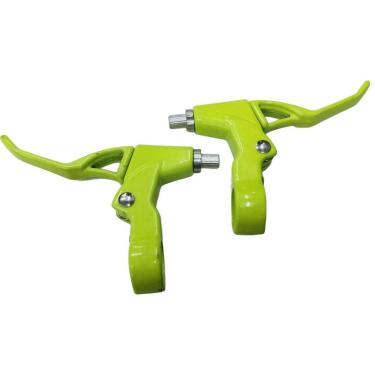 Imagem de Manete De Freio Para Bicicleta Bike MTB Maçaneta V-brake GTU Mtb Alumínio VERDE