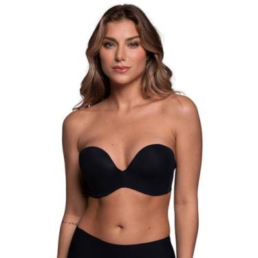 Imagem de Sutiã Alças Removíveis sem alça Liebe, 46, Preto