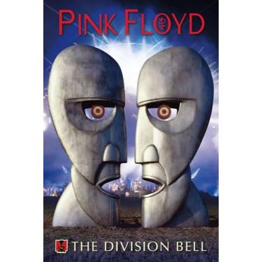 Imagem de BUY ART FOR LESS Pink Floyd oficialmente licenciado - Division Bell Concert - 61 x 91 cm - Impressão decorativa - Papel pôster - Pronto para emoldurar