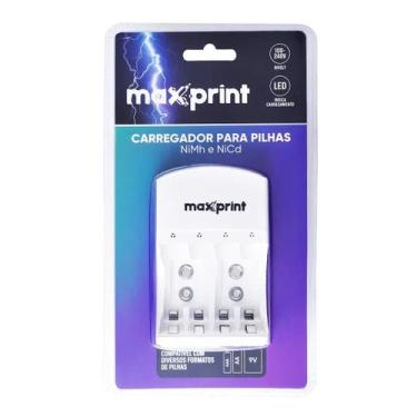 Imagem de Carregador Para Pilha E Bateria Recarregavel Rm-38 - Maxprint