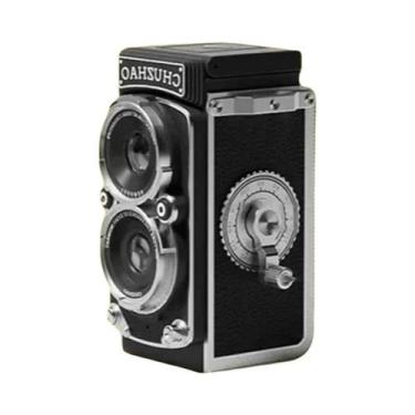 Imagem de Câmera Mini Retrô Chuzhao CCD Dual Reflex Para Gravação De Foto E Víde